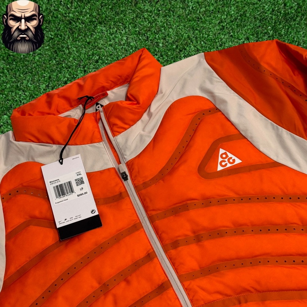 NIKE ACG Therma Fit Lava Loft Jacket Orange IO9134-819 Women's Size XXL - Picture 2 of 4